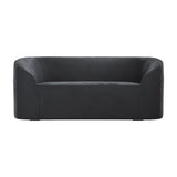 Zuma Curved Sofa - Black