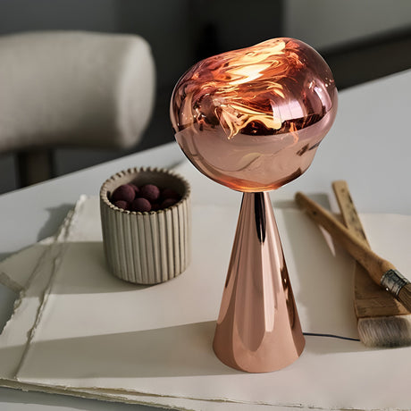 Lava LED Table Lamp - Copper