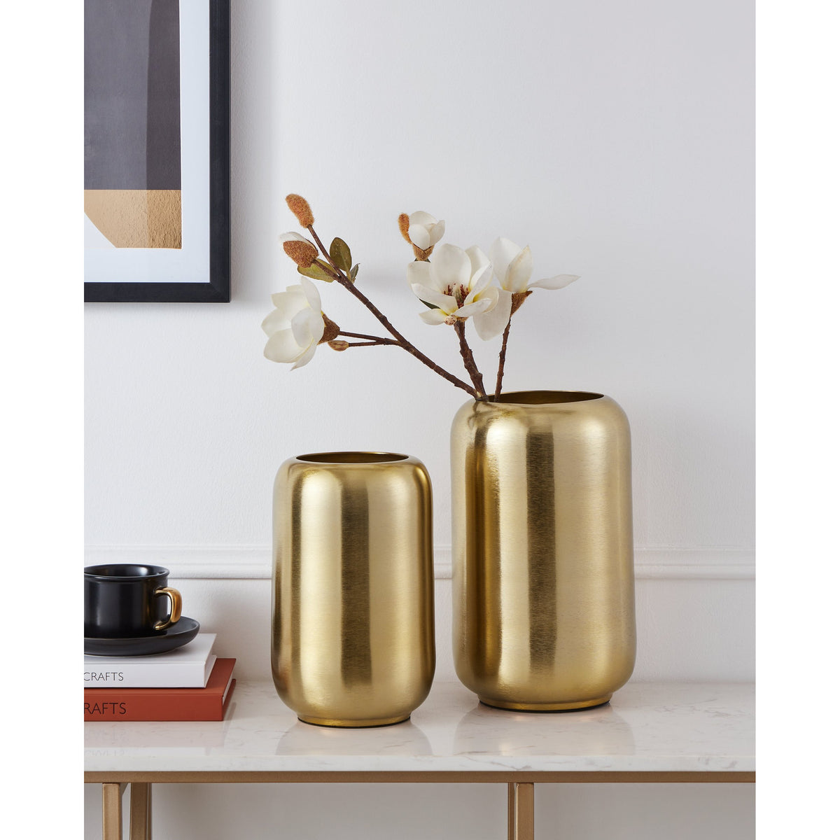 Abucay Vase 28cm - Gold