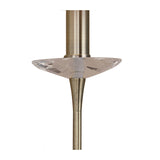 Acanto 1 Light Wall Lamp - Brass With Amber Cream Shade