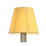 Acanto 1 Light Wall Lamp - Brass With Amber Cream Shade