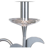 Acanto 1 Light Table Lamp - Polished Chrome With Black Shade