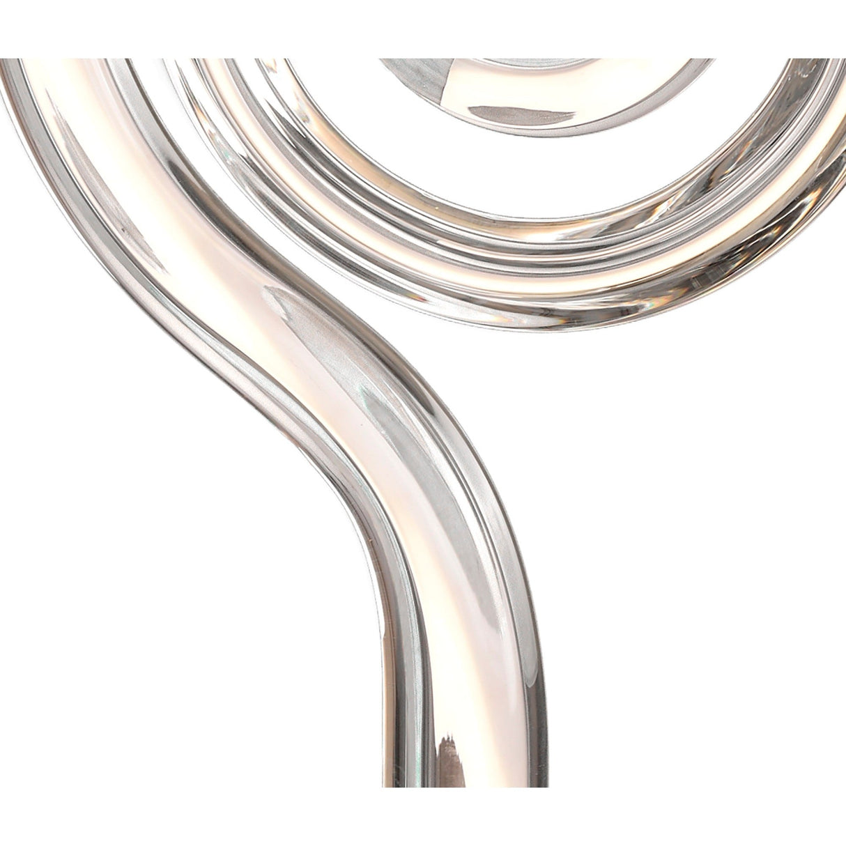 Adaggio Iris LED Crystal Table Lamp 10W 3000K - Polished Chrome/Clear