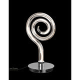 Adaggio Iris LED Crystal Table Lamp 10W 3000K - Polished Chrome/Clear