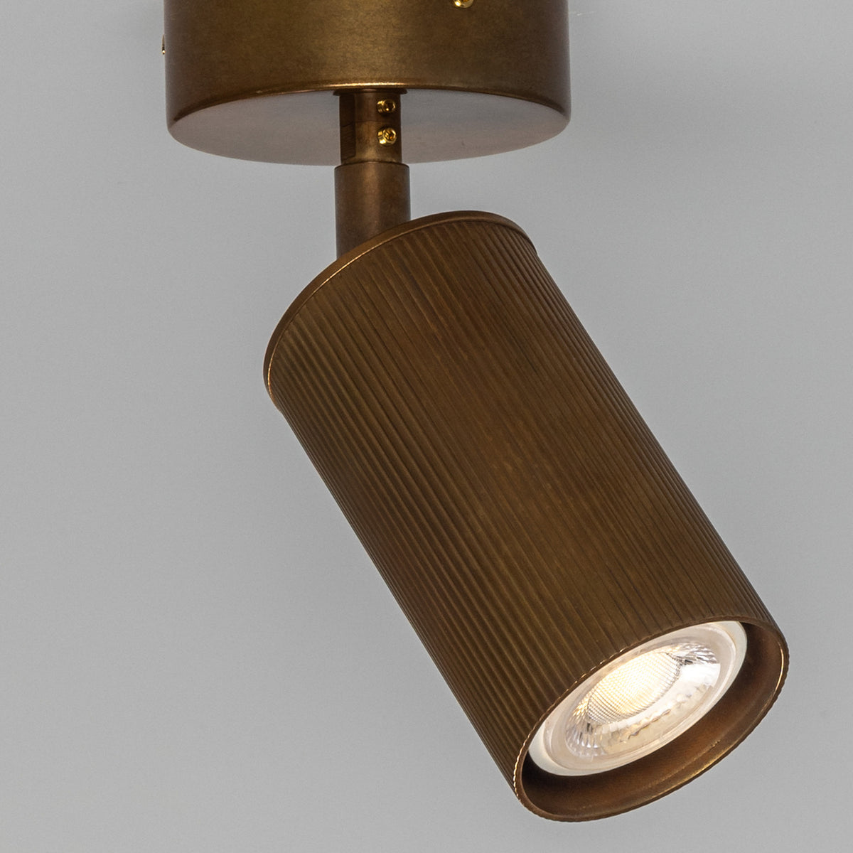 Adare Brass Ceiling Spotlight