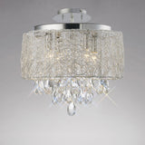 Adeline 40cm 4 Light Crystal Chandelier - Polished Chrome