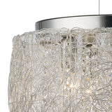 Adeline 40cm 4 Light Crystal Chandelier - Polished Chrome