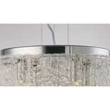 Adeline 40cm 4 Light Crystal Chandelier - Polished Chrome