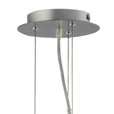 Adeline 50cm 6 Light Crystal Chandelier - Polished Chrome