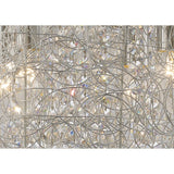 Adeline 50cm 6 Light Crystal Chandelier - Polished Chrome