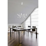 Adn 74cm LED Suspension Light 100W 3000K - White