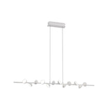Adn 100cm LED Linear Suspension Light 36W 3000K - White