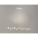 Adn 100cm LED Linear Suspension Light 36W 3000K - White