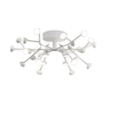 Adn Semi-Flush Ceiling Light 36 Light 100W 3000K - White
