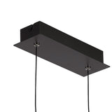Adn 100cm LED Linear Suspension Light 36W 3000K - Black