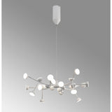 Adn 65.8cm LED Dimmable Suspension Light 72W 3000K - White