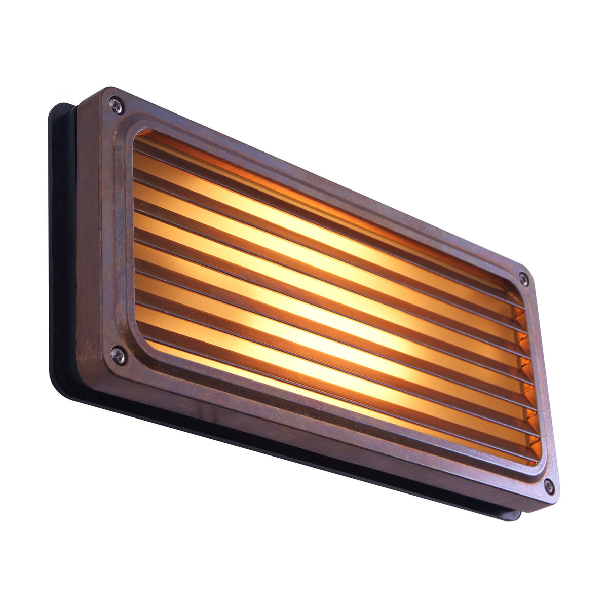 Agher Brass Bulkhead Wall Light IP54