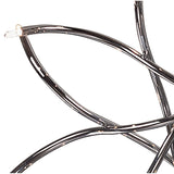 Aire 16 Light Telescopic Semi-Flush Ceiling Light – Polished Chrome