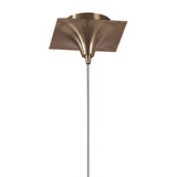 Akira 4 Light Pendant Light - Brass With Cream Shade