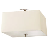 Akira 4 Light Pendant Light - Brass With Cream Shade