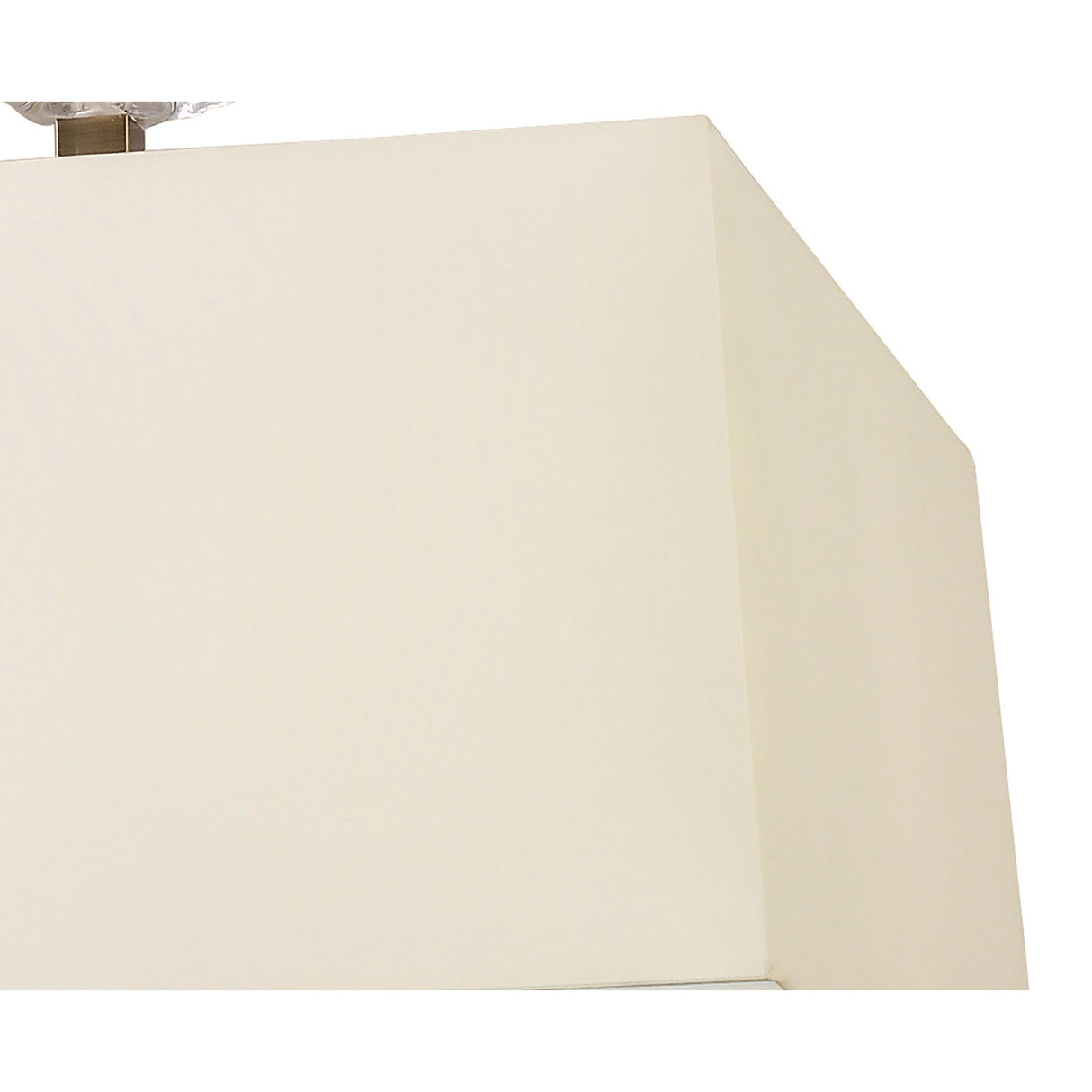 Akira 4 Light Pendant Light - Brass With Cream Shade