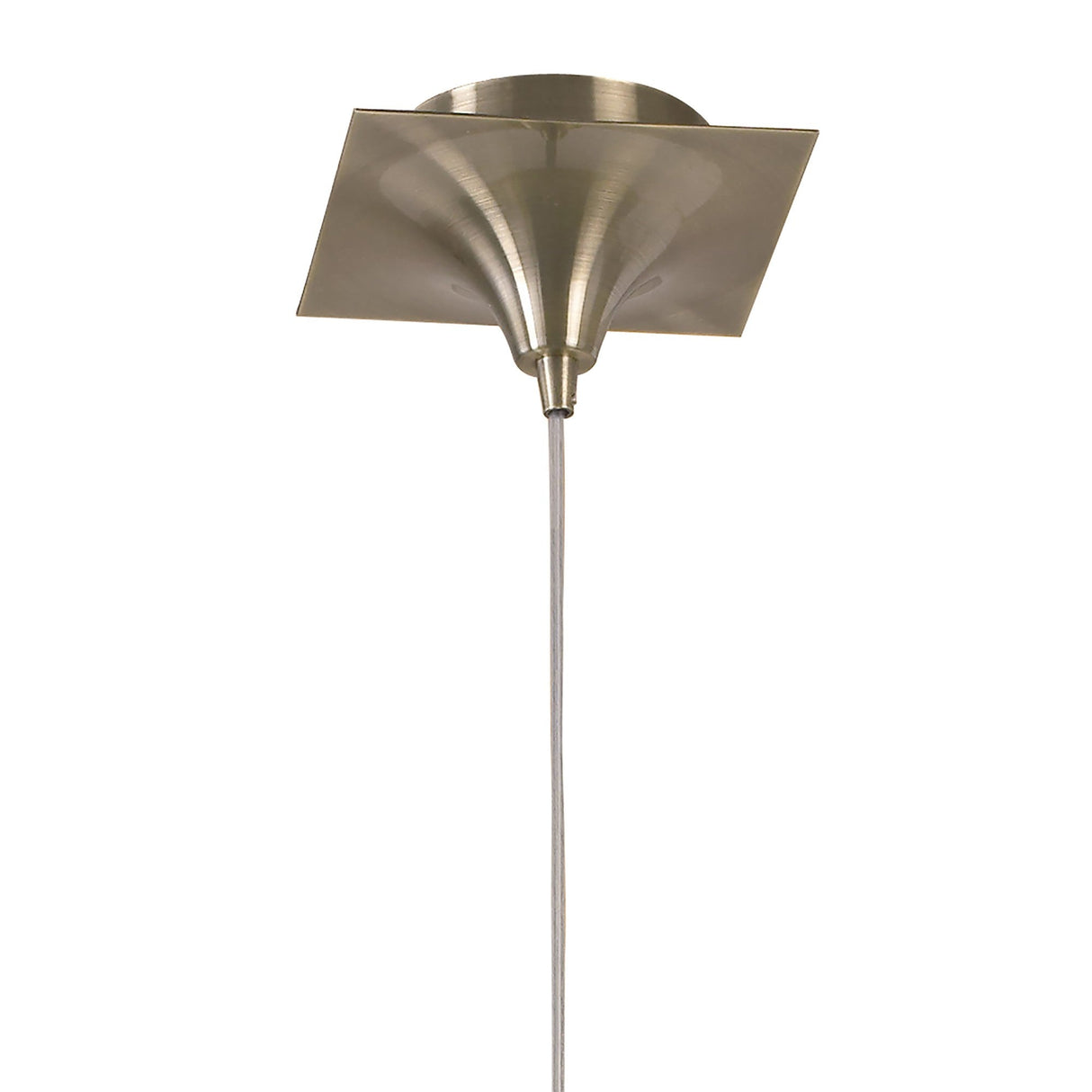 Akira 4 Light Pendant Light - Brass With Black Shade