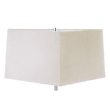 Akira 2 Light Table Lamp - Chrome With Cream Shade