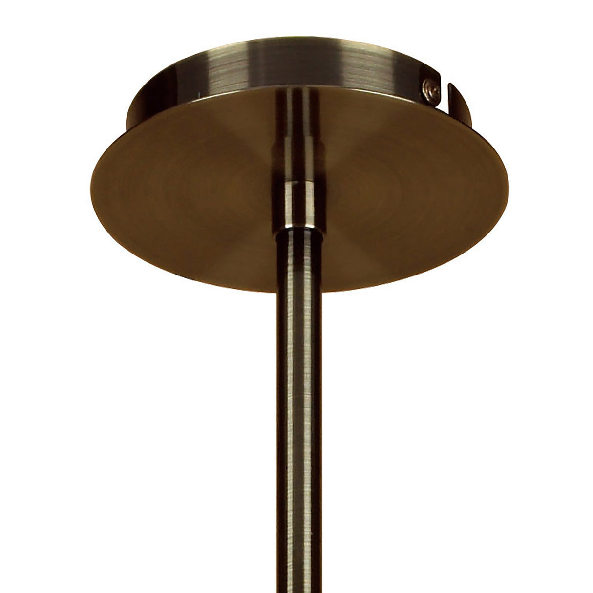 Alaska 64cm 6 Light Chandelier/Semi-Flush - Antique Brass