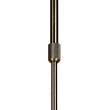 Alaska 64cm 6 Light Chandelier/Semi-Flush - Antique Brass
