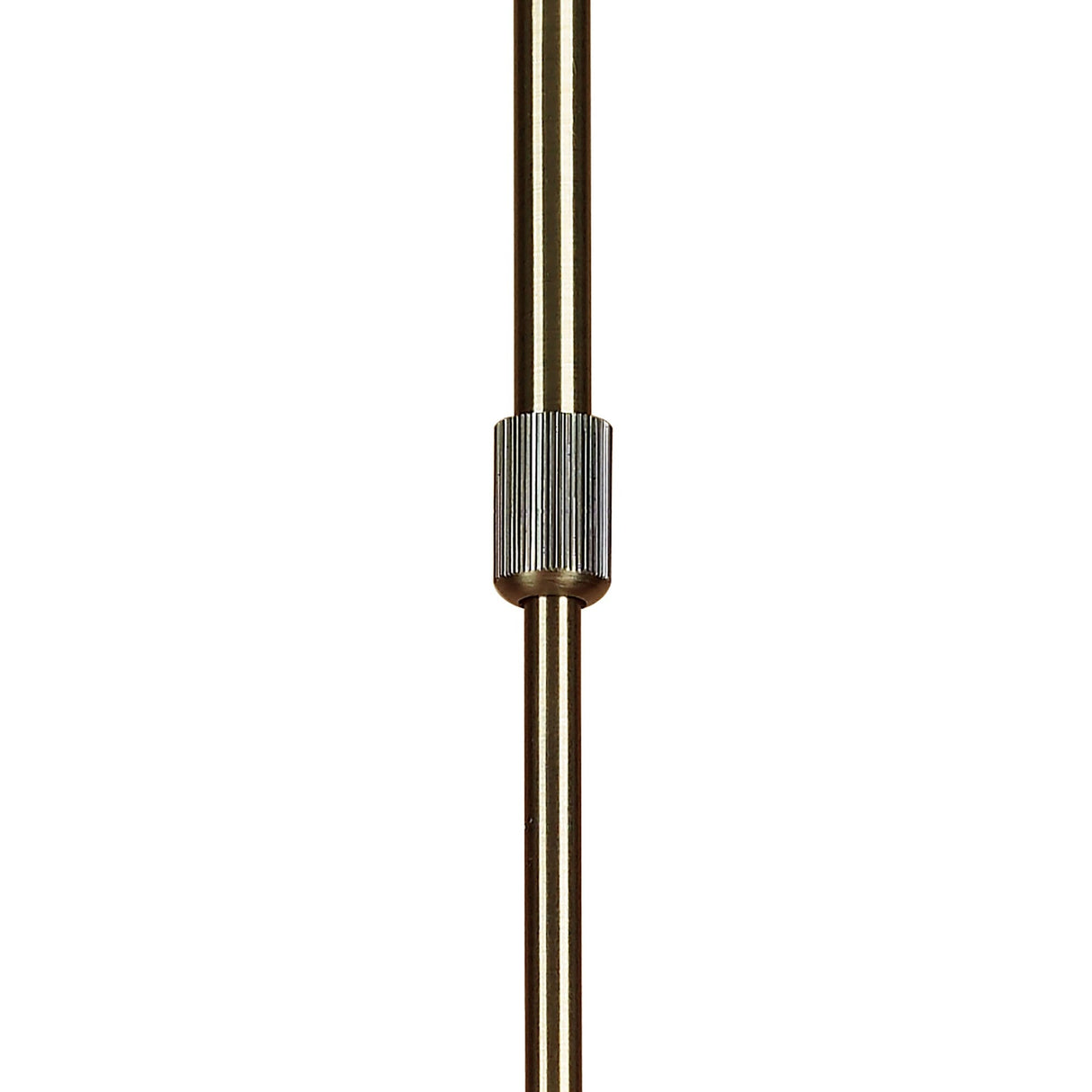 Alaska 49cm 4 Light Chandelier/Semi-Flush - Antique Brass