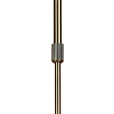 Alaska 49cm 4 Light Chandelier/Semi-Flush - Antique Brass