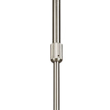 Alaska 49cm 4 Light Chandelier/Semi-Flush - Satin Nickel