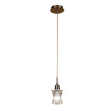 Alaska 11cm 1 Light Pendant Light - Antique Brass
