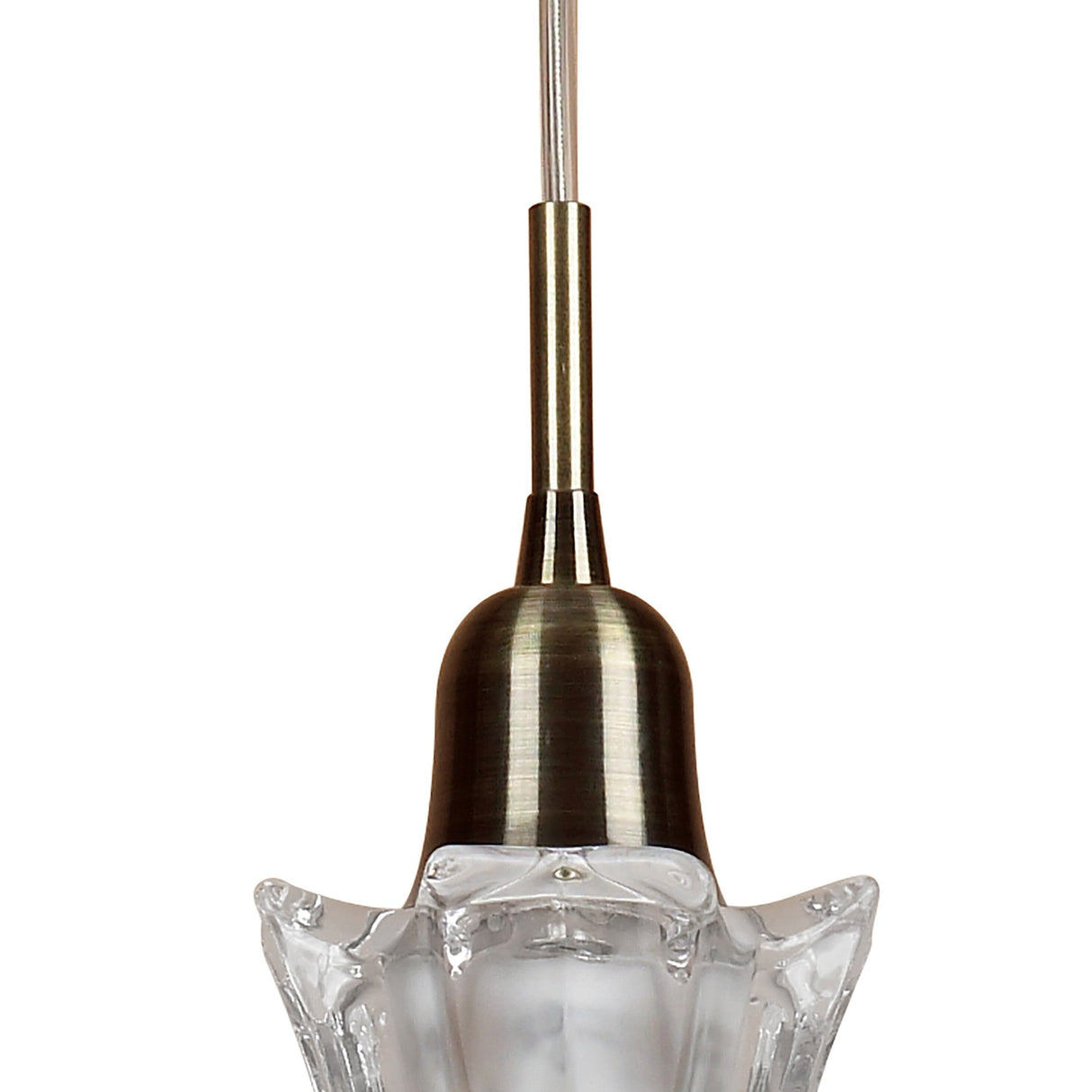 Alaska 11cm 1 Light Pendant Light - Antique Brass
