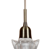 Alaska 11cm 1 Light Pendant Light - Antique Brass
