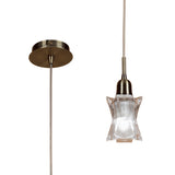 Alaska 11cm 1 Light Pendant Light - Antique Brass