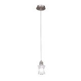 Alaska 11cm 1 Light Pendant Light - Satin Nickel