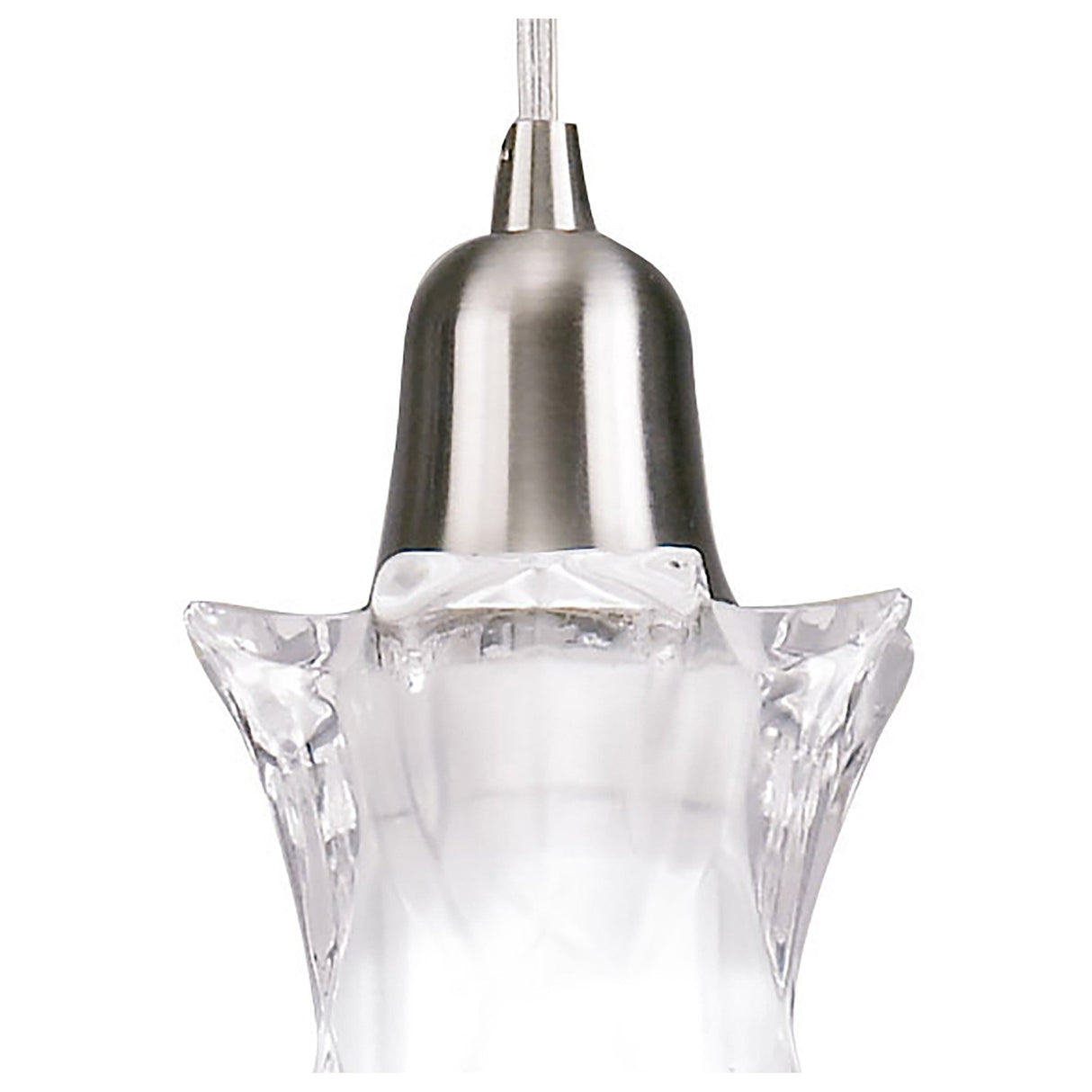 Alaska 11cm 1 Light Pendant Light - Satin Nickel