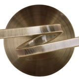 Alaska 2 Light Wall Lamp With Switch - Antique Brass