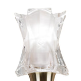 Alaska 2 Light Wall Lamp With Switch - Antique Brass