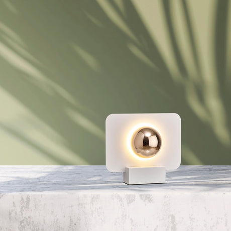 Alba LED Table Lamp 8W 3000K - White/French Gold