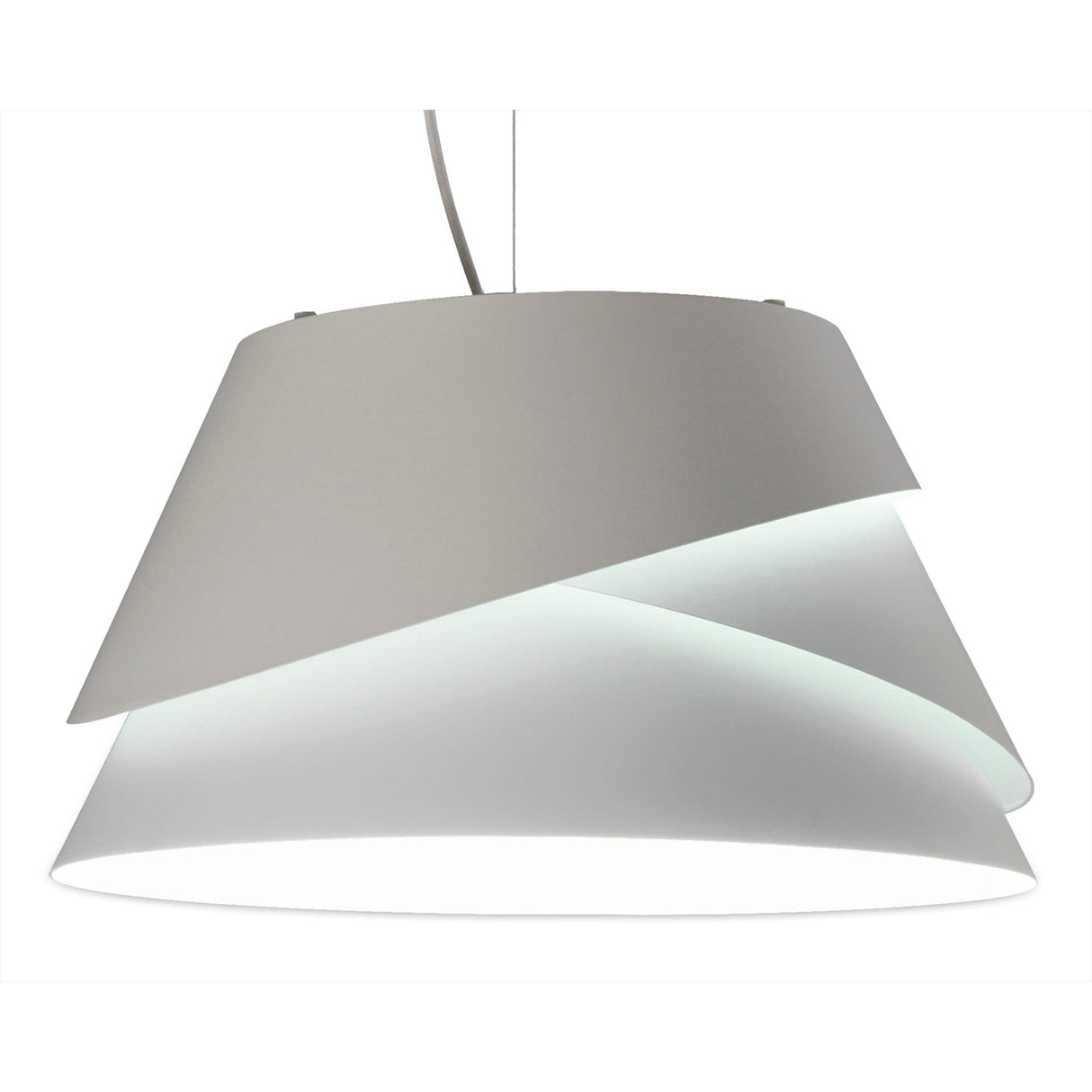 Alboran 52cm 1 Light Pendant Light - Silver