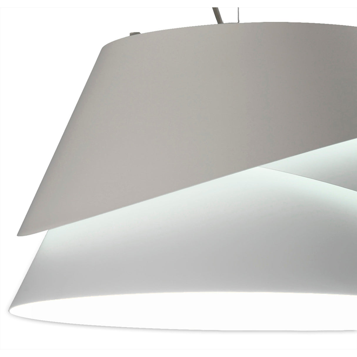 Alboran 52cm 1 Light Pendant Light - Silver