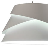 Alboran 41cm 1 Light Pendant Light - Silver