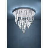 Alemdina 15 Light Ceiling Light - Chrome