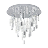 Alemdina 15 Light Ceiling Light - Chrome