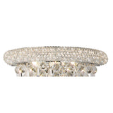 Alexandra Medium 3 Light Crystal Wall Light - Chrome