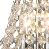 Alexandra 5 Light Crystal Table Lamp - Polished Chrome
