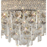 Alexandra 7 Light Crystal Flush Ceiling Light - Polished Chrome