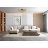 Alexandra 18 Light Crystal Flush Ceiling Light - Polished Chrome